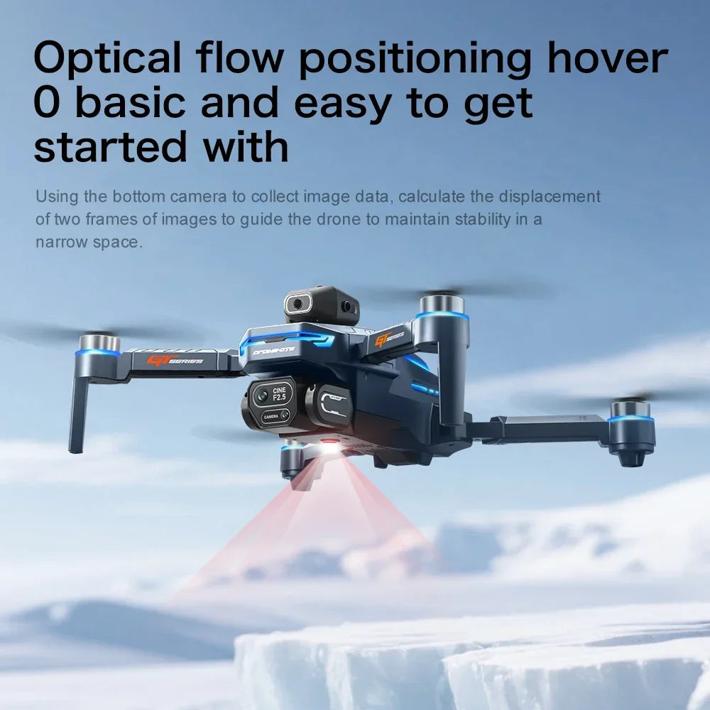 HOT For Xiaomi GT8 Drone 4K Professional Dual Camera FPV GPS Brushless Motor Optical Flow Hovering Folding Quadcopter 8K RC Dron