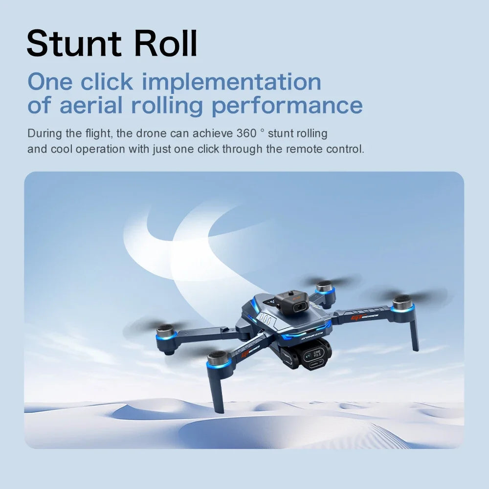 HOT For Xiaomi GT8 Drone 4K Professional Dual Camera FPV GPS Brushless Motor Optical Flow Hovering Folding Quadcopter 8K RC Dron