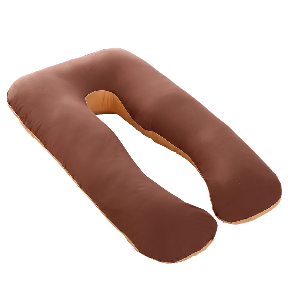 Pregnant Pillow Case U-Type Pregnant Women Pillowcase Breastfeeding Gravida Side Protect Cotton Cover