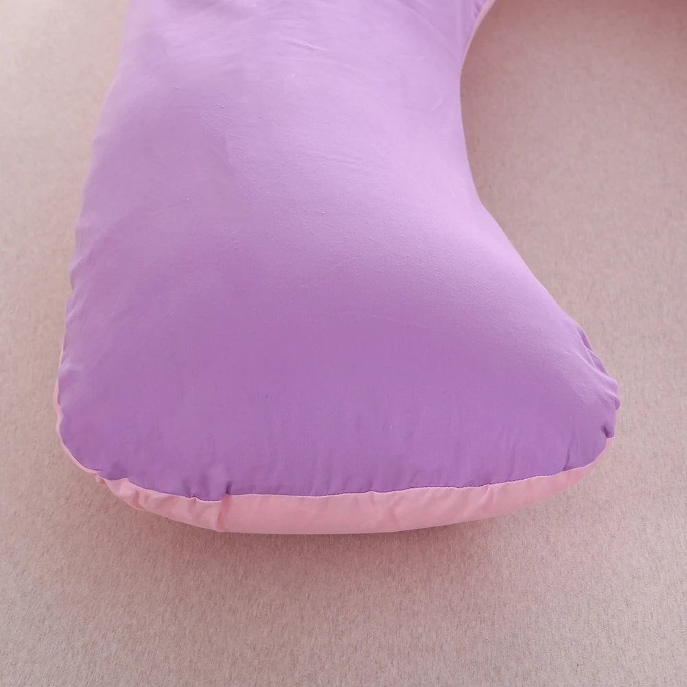 Pregnant Pillow Case U-Type Pregnant Women Pillowcase Breastfeeding Gravida Side Protect Cotton Cover
